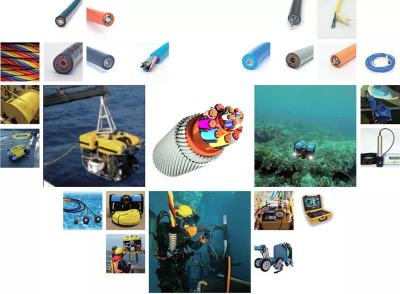 Cáp nổi hồ bơi không chứa halogen chống thấm nước cho các ứng dụng chống cháy 5