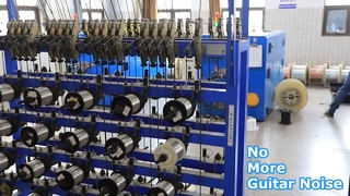 Cáp đàn guitar có độ ồn thấp 10FT 30FT bện màu đen