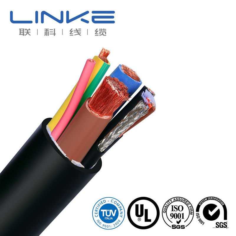 Cáp năng lượng Thiết kế đa lõi áo khoác TPU cho dây điện trong xe năng lượng