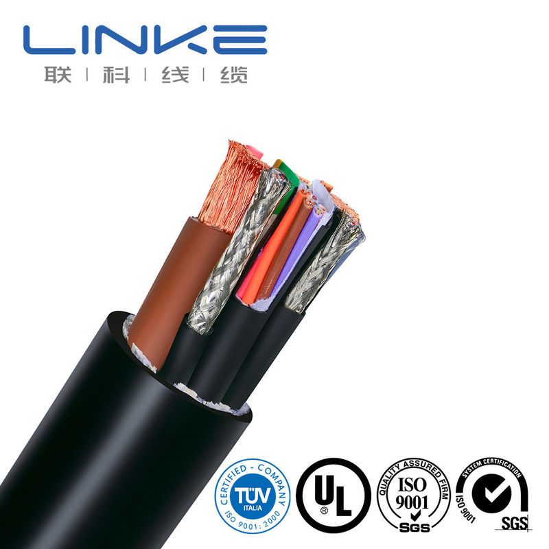 Cáp năng lượng Thiết kế đa lõi áo khoác TPU cho dây điện trong xe năng lượng