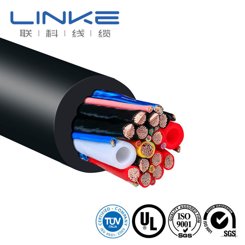 Cáp sạc EV tùy chỉnh với loại dây dẫn dây và hình dạng vật liệu dây tròn