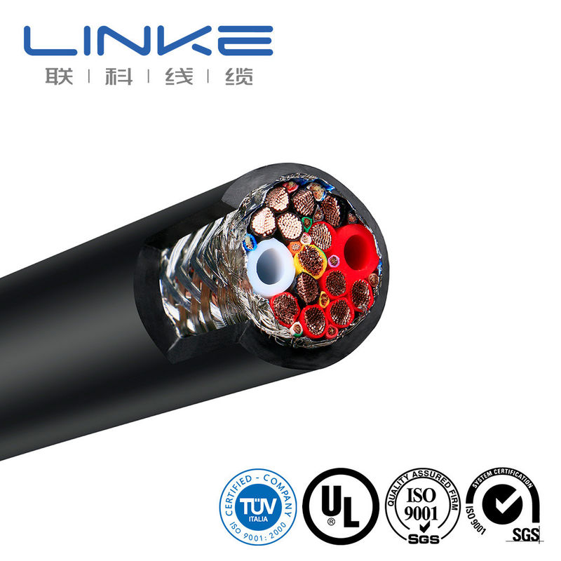 Cáp sạc EV tùy chỉnh với loại dây dẫn dây và hình dạng vật liệu dây tròn