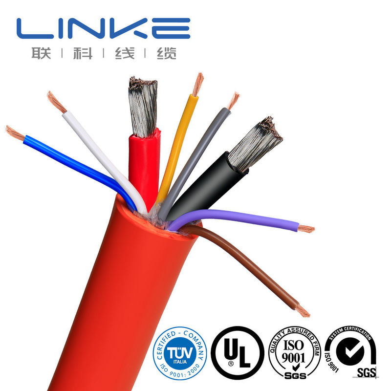Tùy chỉnh 16 AWG 1 cặp Cáp năng lượng mới rắn với tấm PVC và cáp sạc EV PVC Jacket