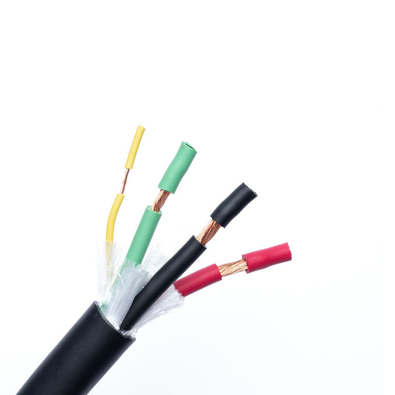 Tùy chỉnh 16 AWG 1 cặp Cáp năng lượng mới rắn với tấm PVC và cáp sạc EV PVC Jacket