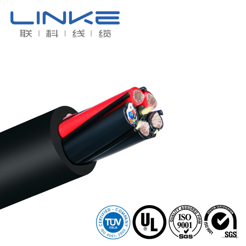 Cáp sạc điện tử bằng dây dẫn đồng tùy chỉnh 1000V với vỏ TPU làm mát bằng chất lỏng năng lượng