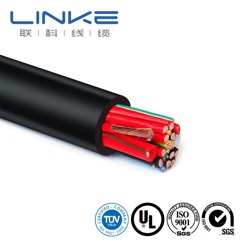 Cáp sạc điện tử bằng dây dẫn đồng tùy chỉnh 1000V với vỏ TPU làm mát bằng chất lỏng năng lượng