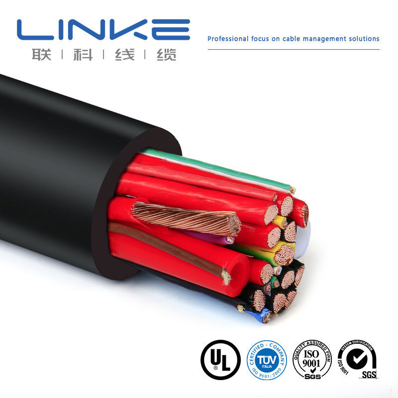 TUV chứng nhận H07bz5-F 3G1.5mm sup2 2X0.5mm sup2 AC EV sạc cáp với lõi đồng