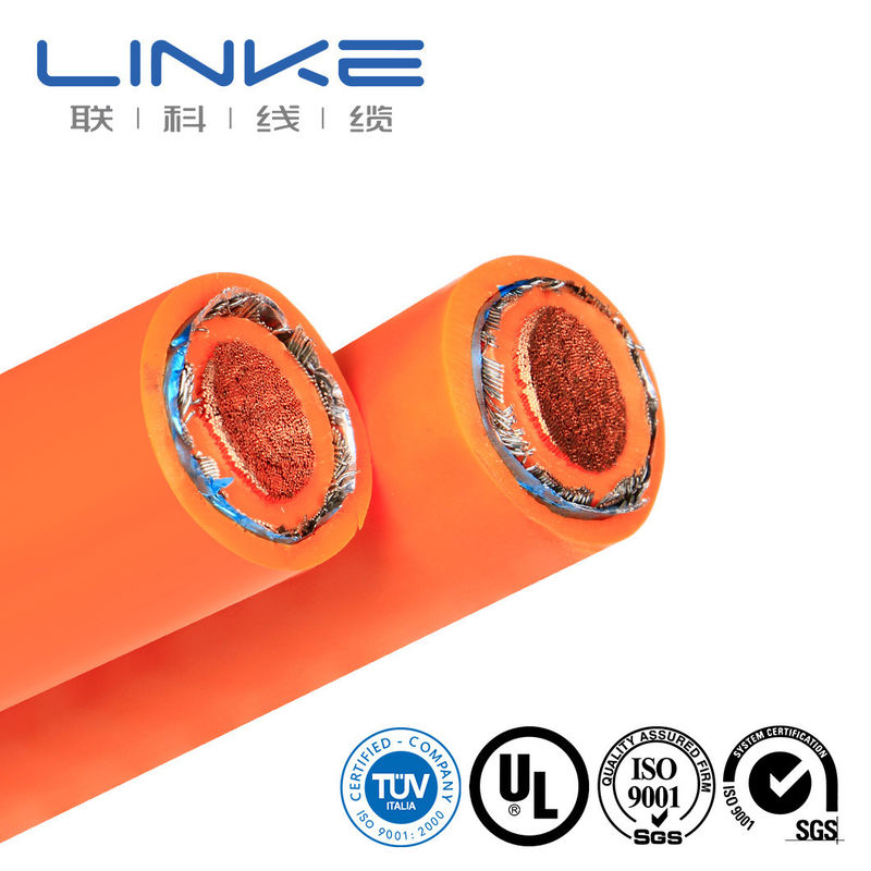 120mm2 Voltage EV Cable Wiring Harness với cáp được bảo vệ bằng silicone và kích thước gói