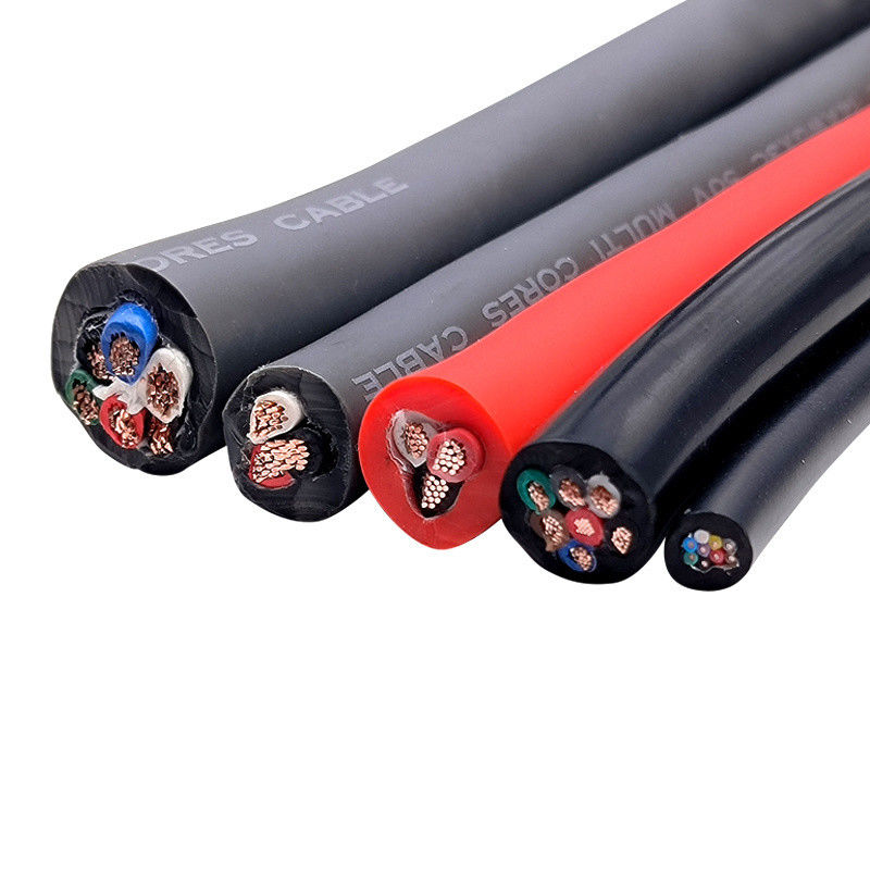 105 độ AC 300/500V H05bz5-F / H07bz5-F Cáp sạc EV với áo khoác silicone và dòng điện định lượng 16A