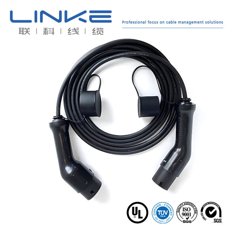 Cáp sạc xe điện 105 độ AC 300/500V ruột đồng trần, cách điện silicone, kết nối xe thông minh