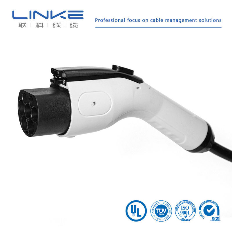 Cáp sạc xe điện 5m 16A 32A TUV Sud chứng nhận AC Station Connector Plug