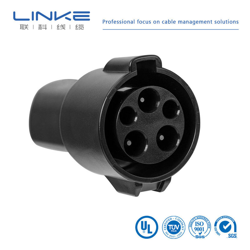Cáp sạc xe điện 5m 16A 32A TUV Sud chứng nhận AC Station Connector Plug