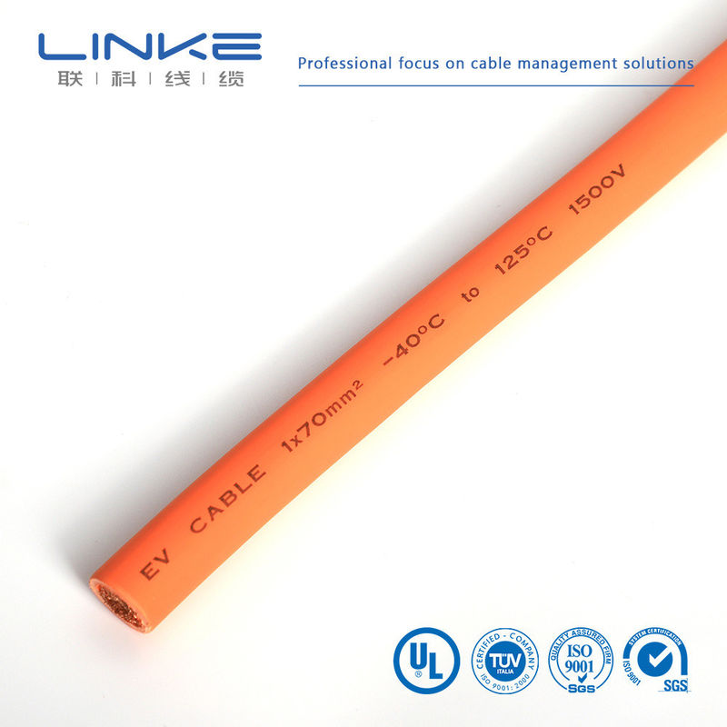 Cáp điện áp cao dẫn đồng cách nhiệt cho môi trường silicone mềm đặc biệt EVP-SIR dây HV nhiệt độ cao Cáp silicone HV công nghiệp