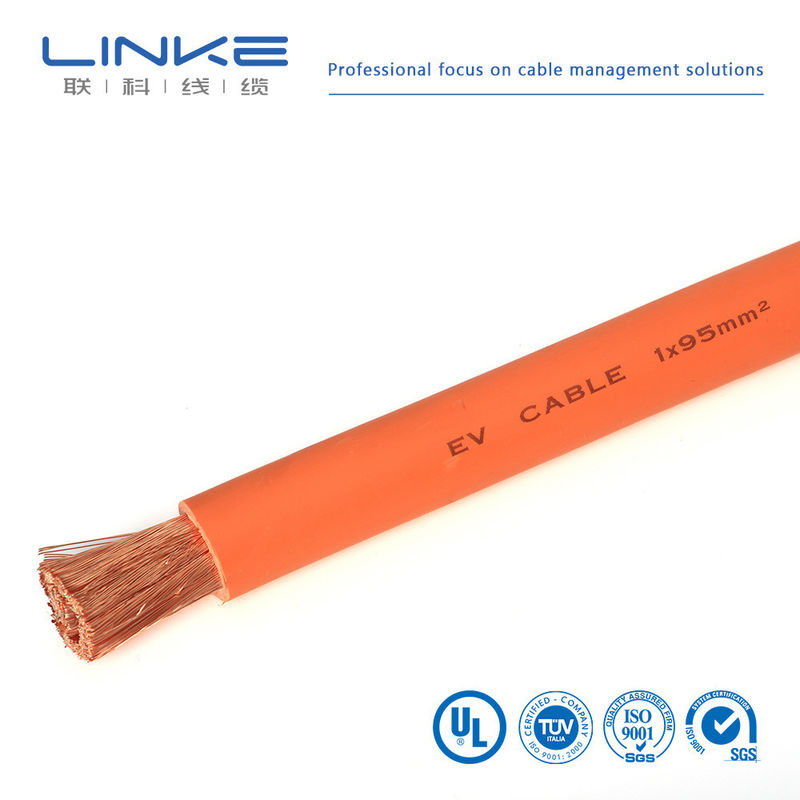 Cáp điện áp cao dẫn đồng cách nhiệt cho môi trường silicone mềm đặc biệt EVP-SIR dây HV nhiệt độ cao Cáp silicone HV công nghiệp