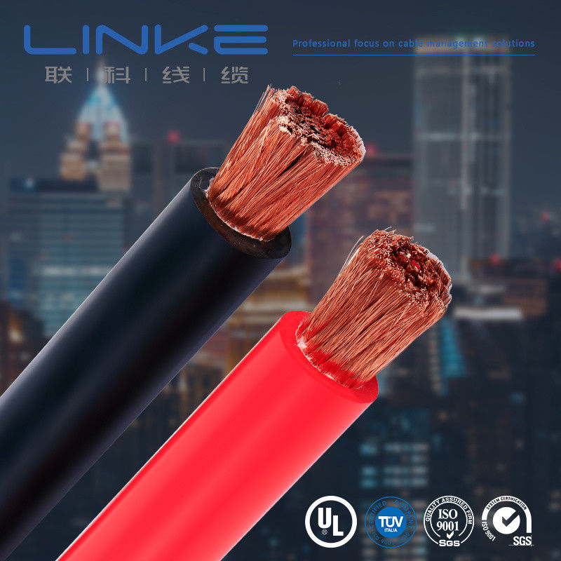 Sợi điện điện điện cao điện áp Silikon không được bảo vệ Cáp có sợi xoắn Đèn chống cháy Sợi silicon