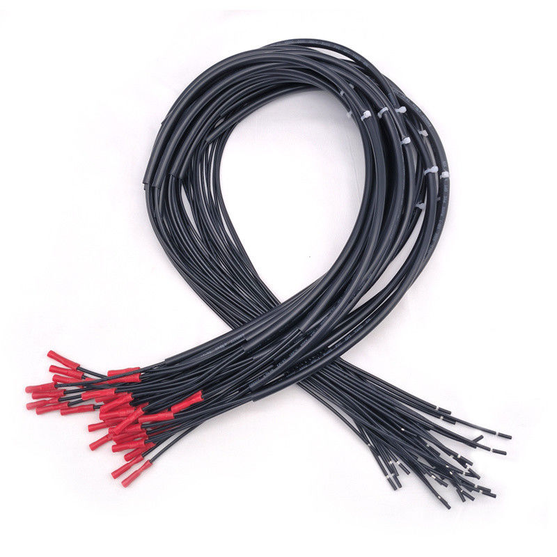 Silicone cao su cách nhiệt Độ dày đồng đều Độ mềm cao dây sưởi cho nhà máy điện