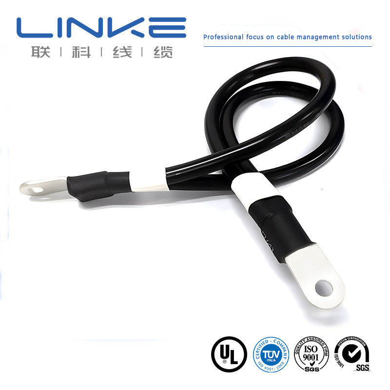 Đen 2 Gauge AWG Cáp pin tùy chỉnh Sợi đồng cho năng lượng mặt trời, hải quân, Inverter