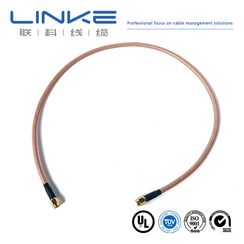 Wurth Elektronik RG142 cáp đồng trục 50 Ω, 4,95mm OD SMA nam đến SMA nam cáp xe năng lượng mới