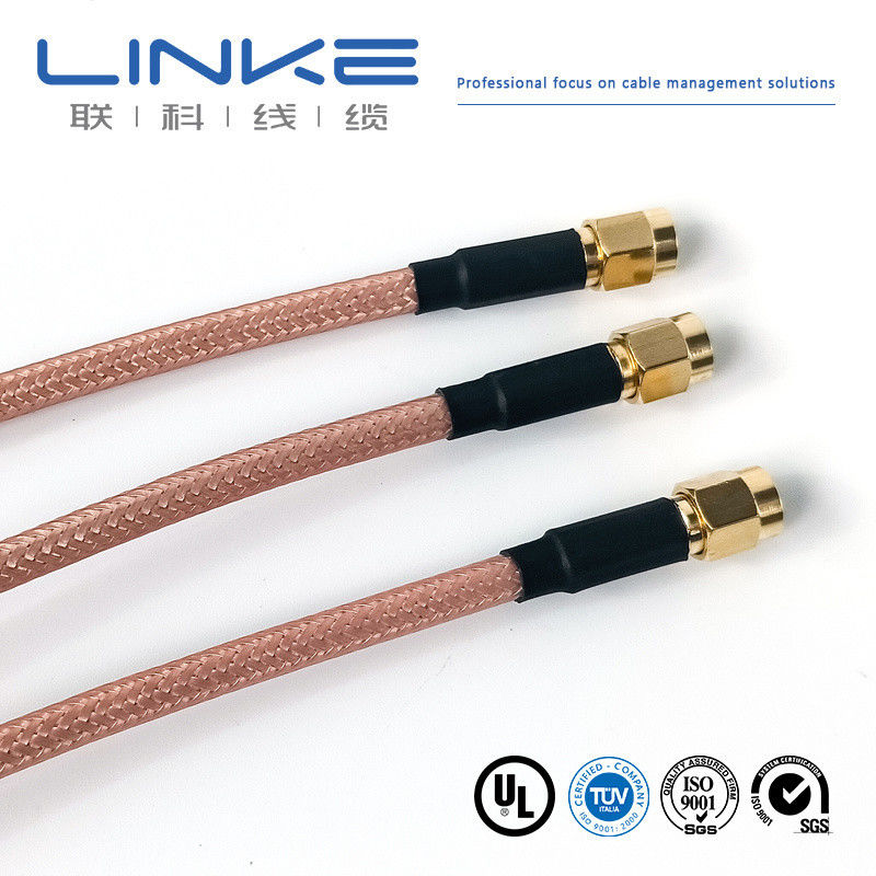 Wurth Elektronik RG142 cáp đồng trục 50 Ω, 4,95mm OD SMA nam đến SMA nam cáp xe năng lượng mới