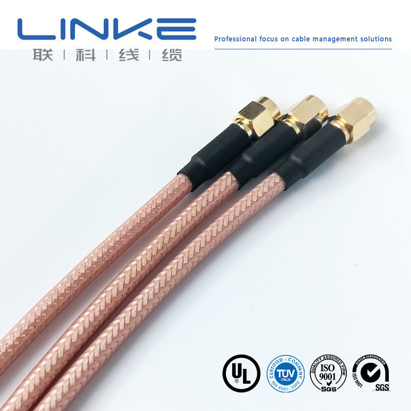 Wurth Elektronik RG142 cáp đồng trục 50 Ω, 4,95mm OD SMA nam đến SMA nam cáp xe năng lượng mới