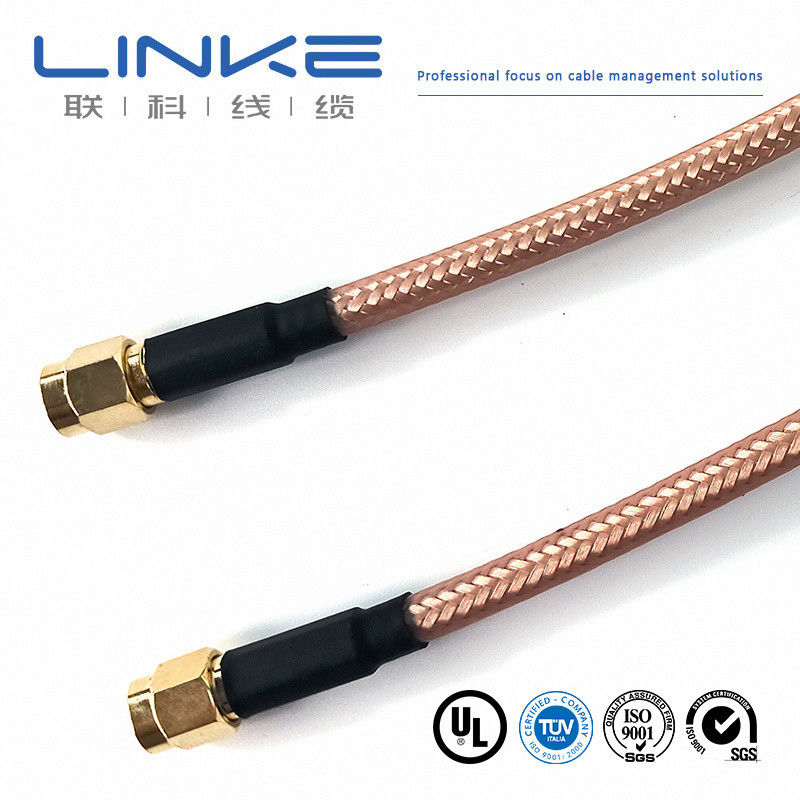 Wurth Elektronik RG142 cáp đồng trục 50 Ω, 4,95mm OD SMA nam đến SMA nam cáp xe năng lượng mới