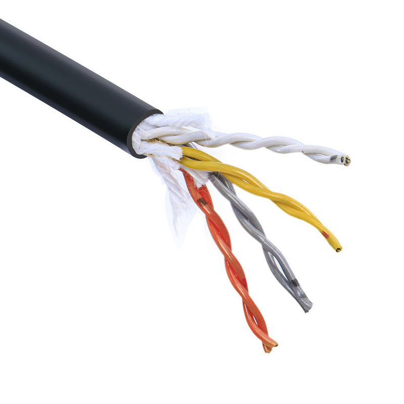 Cáp dữ liệu được bảo vệ tùy chỉnh CAT6 FTP với vỏ LSZH chống cháy để truyền dữ liệu tốc độ cao