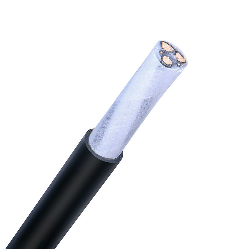 Đen PVC áo khoác dây đồng trục dòng RG6 / Rg58 / Rg11 / Rg59 cho giám sát video