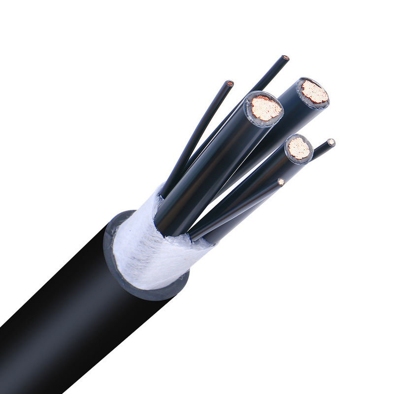 Đen PVC áo khoác dây đồng trục dòng RG6 / Rg58 / Rg11 / Rg59 cho giám sát video
