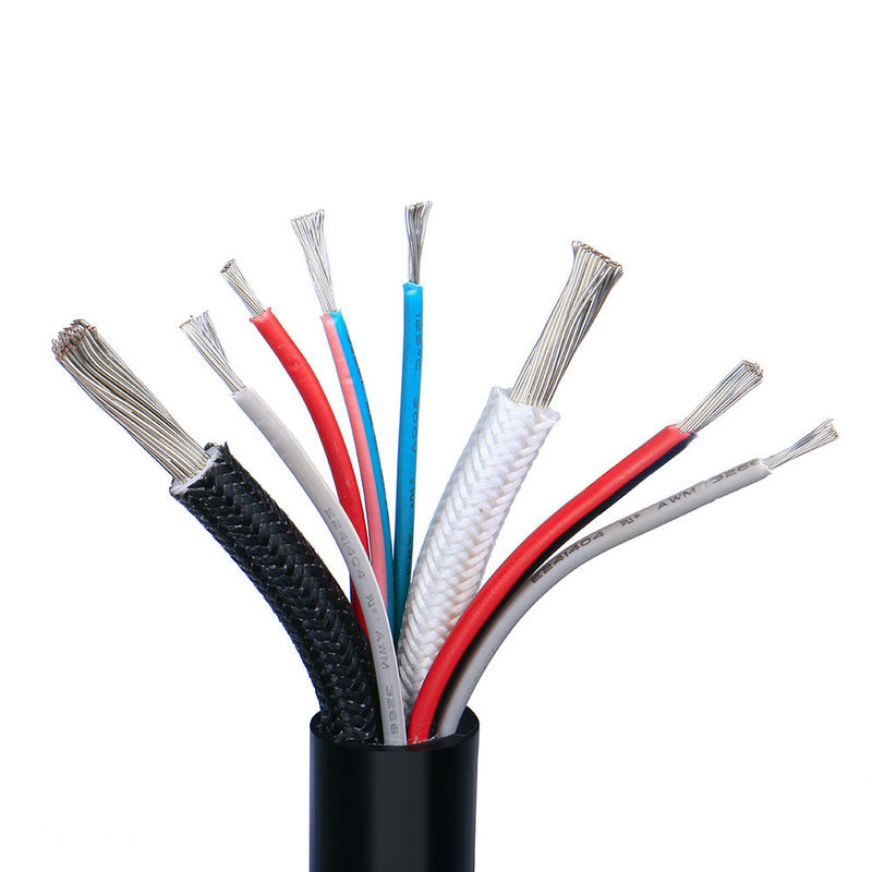 Đen PVC áo khoác dây đồng trục dòng RG6 / Rg58 / Rg11 / Rg59 cho giám sát video