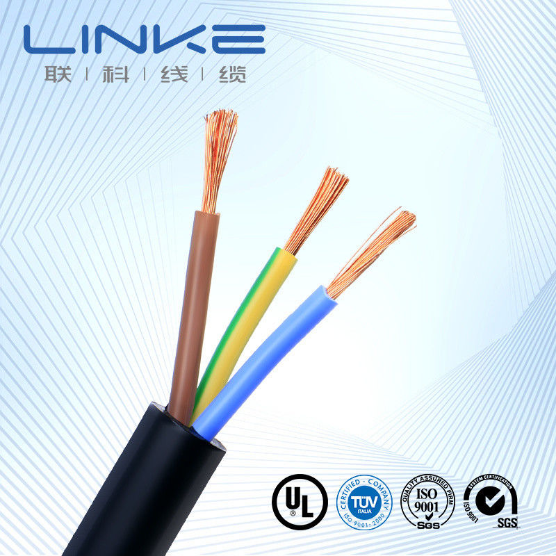 RS PRO 3 Core x 0.75sqmm ((Class 5 PCW), PVC cách nhiệt, PVC bao phủ, 300/300V, H03VV-F.