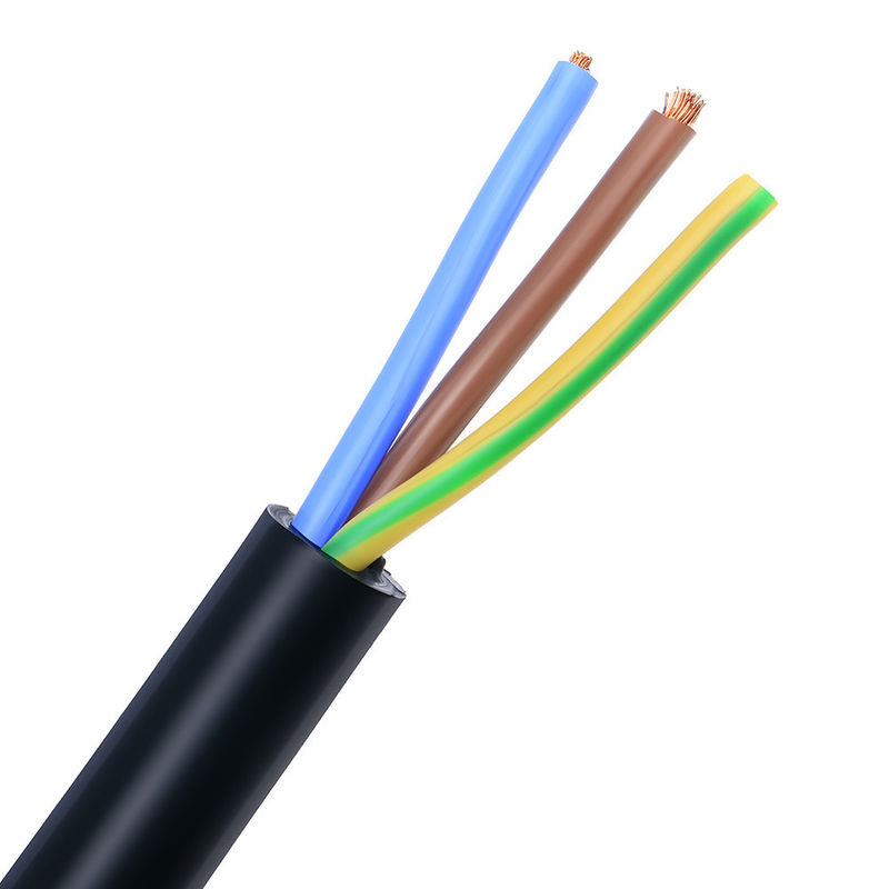 300/500v đồng đôi cách nhiệt dây dẫn PVC 3 lõi 4mm RVV Cáp điện linh hoạt
