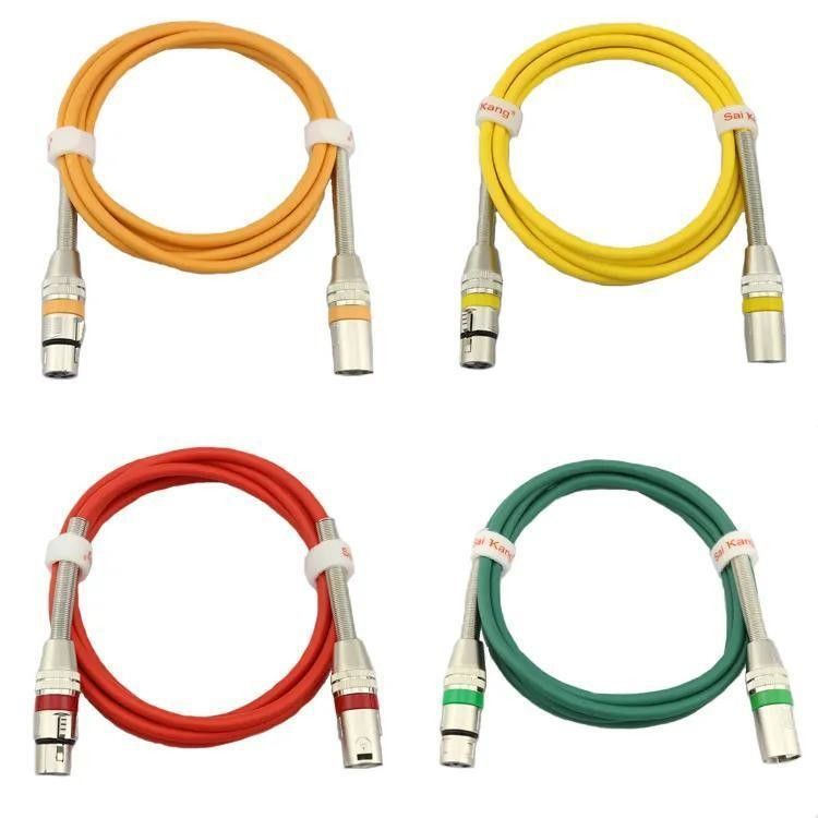 Cáp XLR có độ dài tùy chỉnh với chất lượng âm thanh cao và dây đồng trần cho âm thanh chuyên nghiệp
