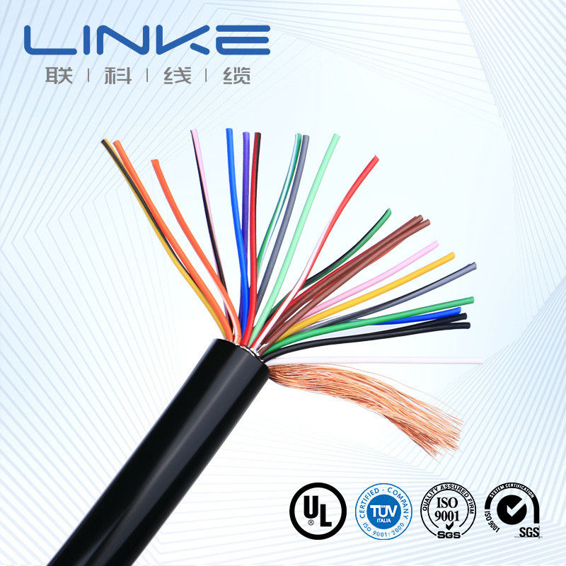 Cáp điều khiển dây dẫn đồng bao trùm TPU cho truyền điện công nghiệp với phạm vi nhiệt độ rộng