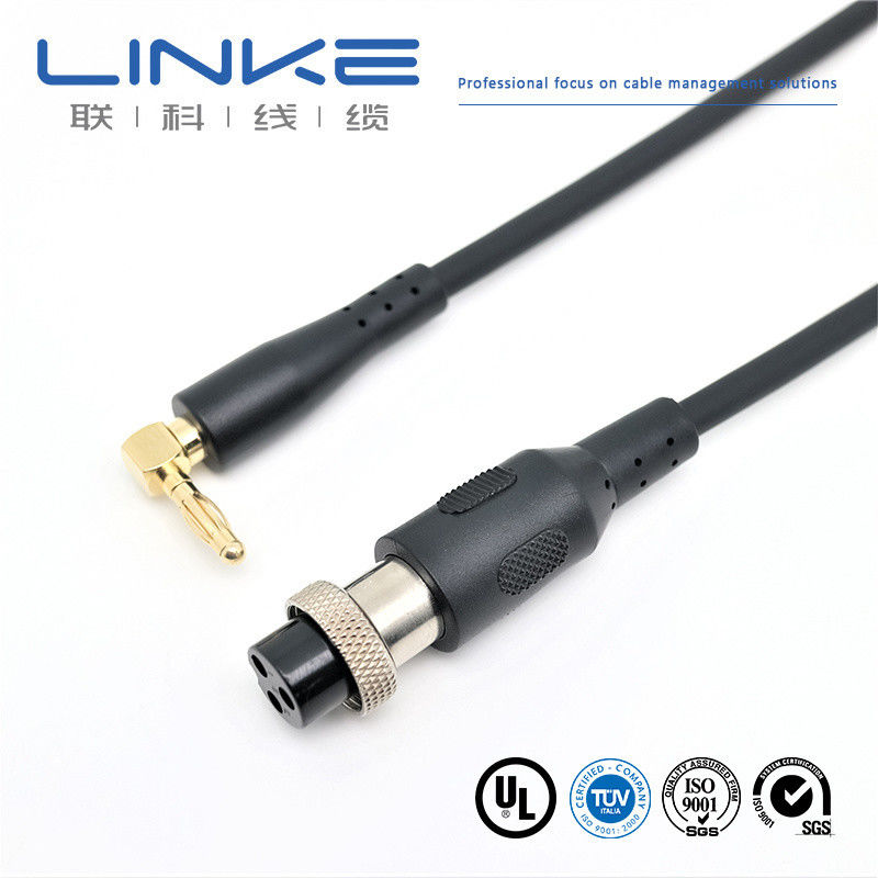 Cáp XLR tùy chỉnh với chất lượng âm thanh cao và dây đồng trần cho các ứng dụng âm thanh chuyên nghiệp