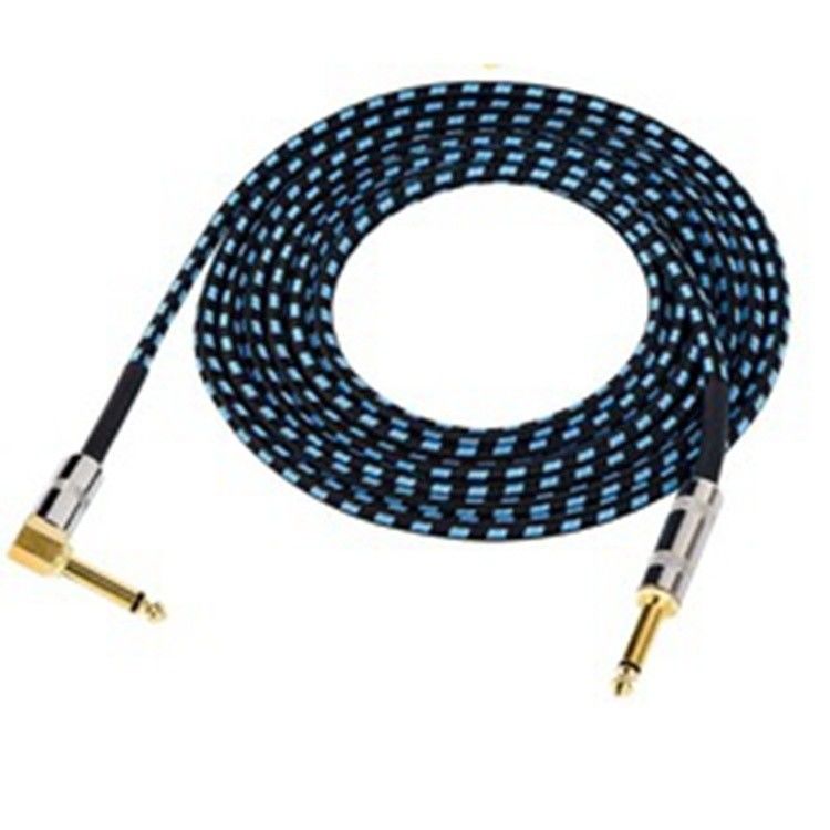 Cáp âm thanh nhạc cụ điện 10FT 3m Jack To Jack Bộ kết nối tùy chỉnh 6.35mm Tùy chọn
