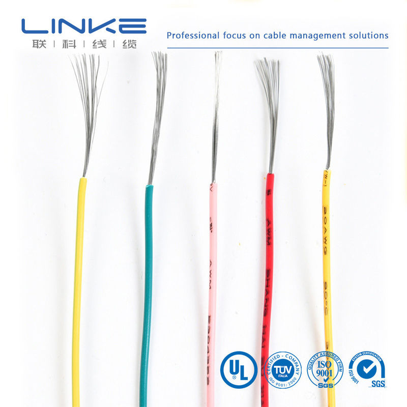 UL1723 FEP cách nhiệt 10-30AWG Cáp đồng thùng đơn lõi Cáp Halogen không khói thấp