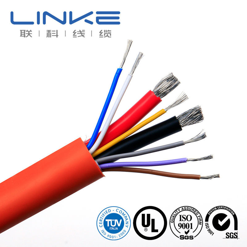 10-30AWG nhiệt độ cao PVC cách nhiệt UL1015 cáp thiết bị cho đồng / ống dẫn đồng