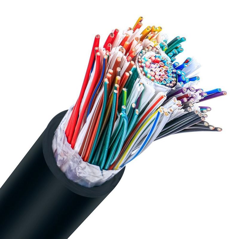 Cáp xích kéo linh hoạt cao với điện áp định mức 600V và lõi đồng mạ thiếc cho ứng dụng cánh tay robot