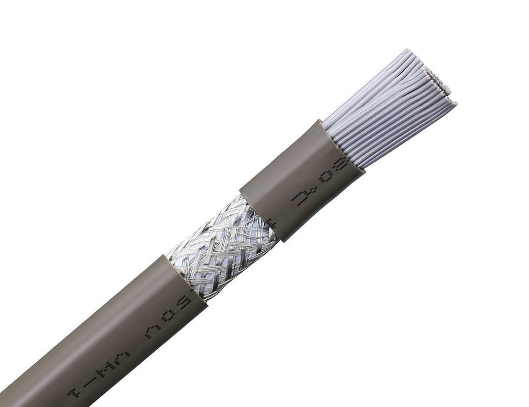 Cáp phẳng cách nhiệt PVC linh hoạt điện với dây dẫn điện đồng nhựa UL được chứng nhận