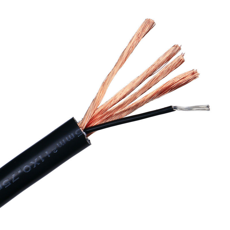 Cáp điều khiển đồng 4 lõi 26AWG 28AWG có vỏ bọc chống nhiễu cho truyền tín hiệu công nghiệp