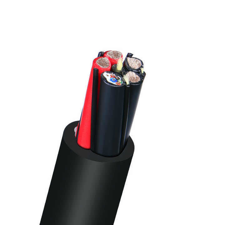 300/500V H05rn-F Cáp điều khiển và vỏ bọc cách điện và chịu dầu công nghiệp bằng cao su 300/500V H05rn-F