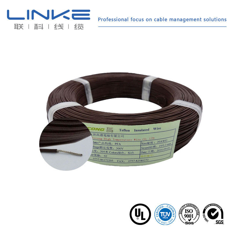 10-30AWG Tined Copper Wire Core FEP Insulation UL1330 Power Wire Cáp điện nhiệt độ cao