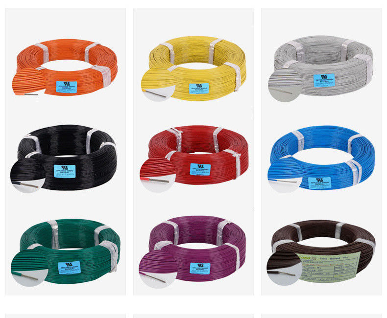 10-30AWG Tined Copper Wire Core FEP Insulation UL1330 Power Wire Cable điện cho các ứng dụng nhiệt độ cao