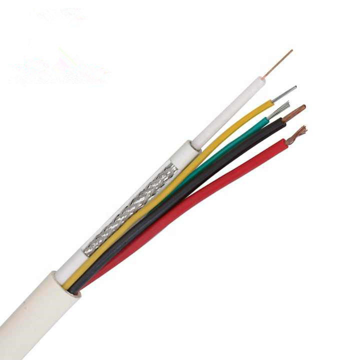 UL1007 30 AWG Sản lượng đen PVC Tùng dẫn điện Điện lực đồng trục Cáp điện