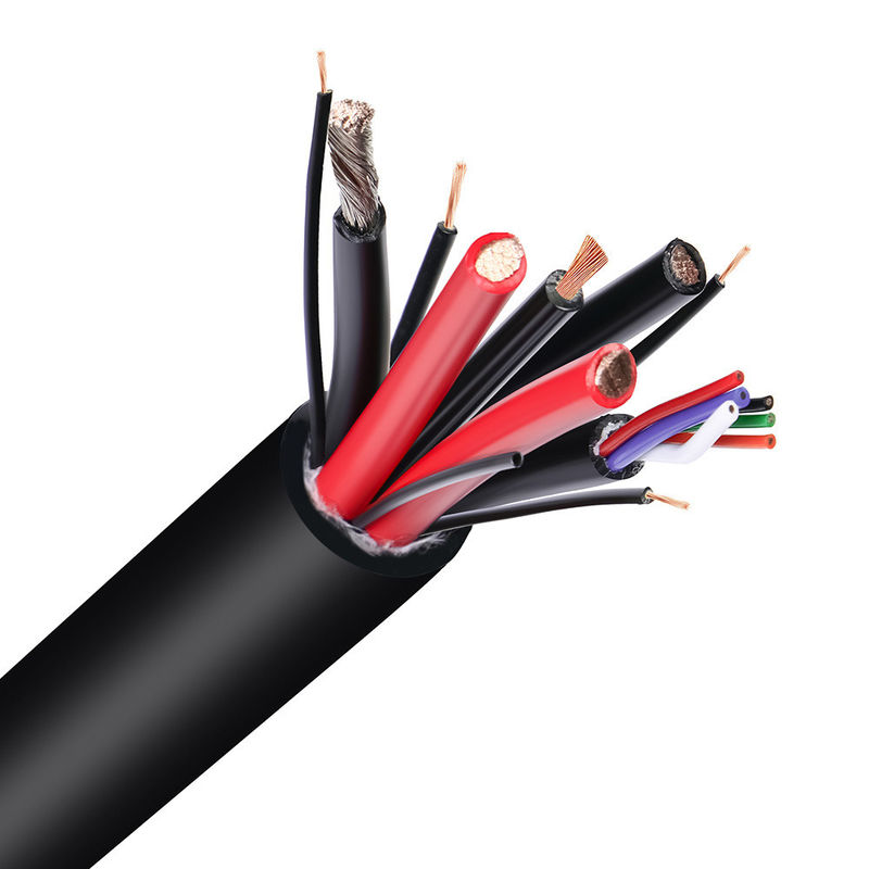 Máy tính tùy chỉnh 50mm2 Pure Copper Core Cable cao su dây điện để sử dụng dưới nước