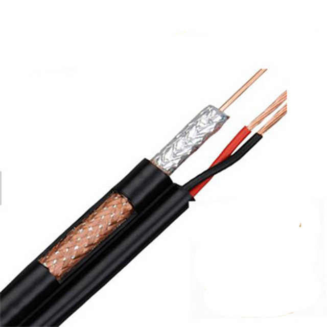 Cáp máy ảnh CCTV dây tròn Rg59 2c Cáp đồng trục OEM Rj59 cho hệ thống an ninh