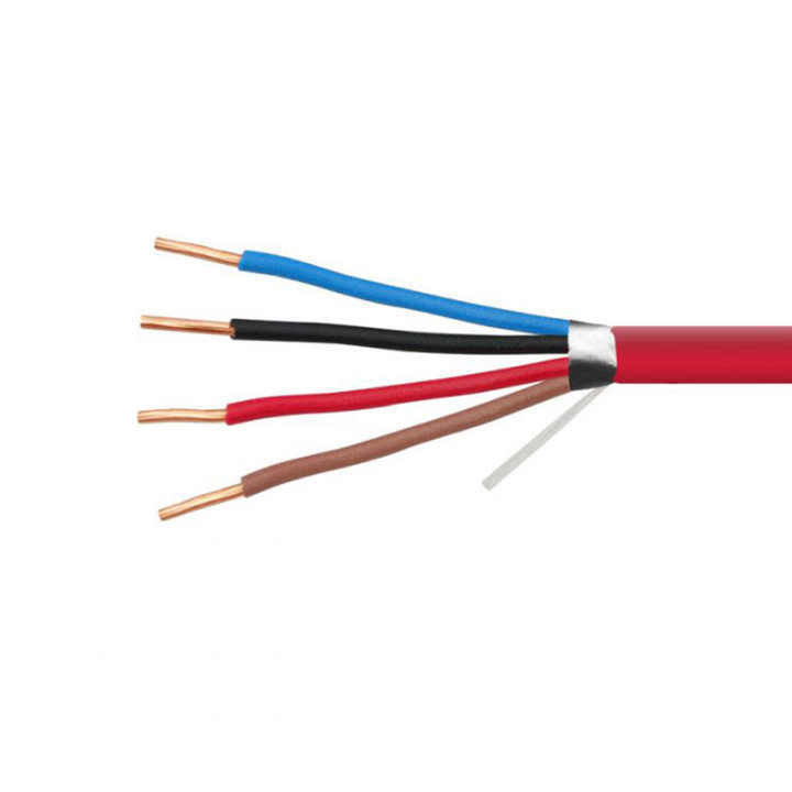 Cáp chống cháy 1.5mm với đồng mạ thiếc và cách điện XLPE cho hệ thống báo động chống trộm