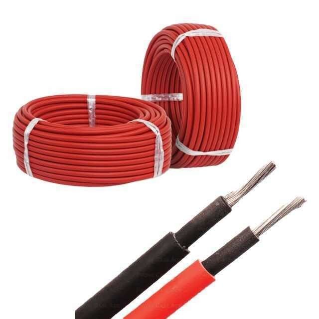 Sợi thạch cao siêu năng lượng mặt trời PV Cable 4mm2 6mm2 DC Cable XLPE cho tấm pin mặt trời Tiền tệ Mỹ