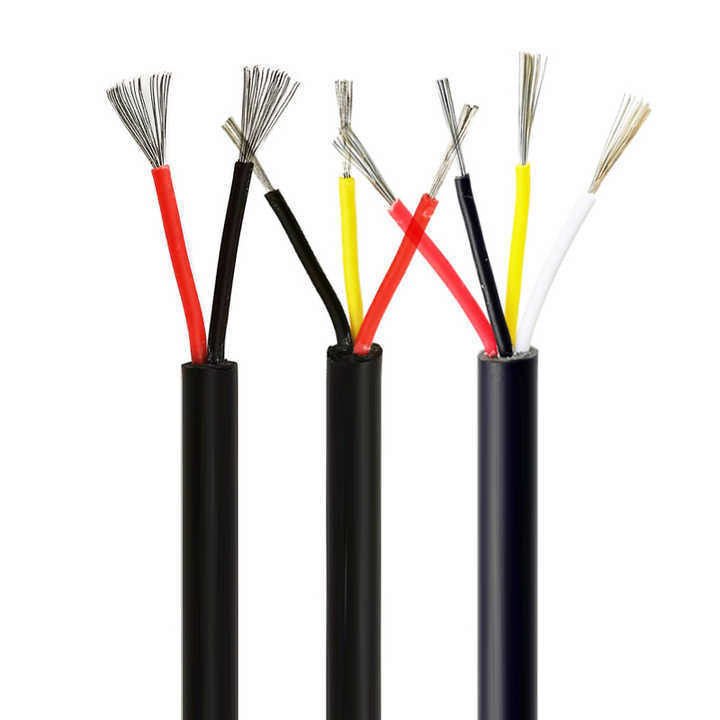 20AWG UL2464 Multi-Core Electric Wire 2 Core PVC Flexible USB Data Cables Roll USB Cable Thanh toán ban đầu nhiệt độ định số -60 ± 200C