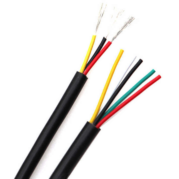 20AWG UL2464 Multi-Core Electric Wire 2 Core PVC Flexible USB Data Cables Roll USB Cable Thanh toán ban đầu nhiệt độ định số -60 ± 200C